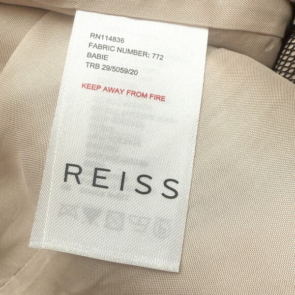 Reiss Babie Strapless Bustier Lace Dress NWT Black Size 10 - Picture 14 of 15